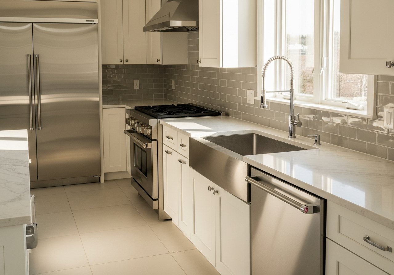 Clean kitchen