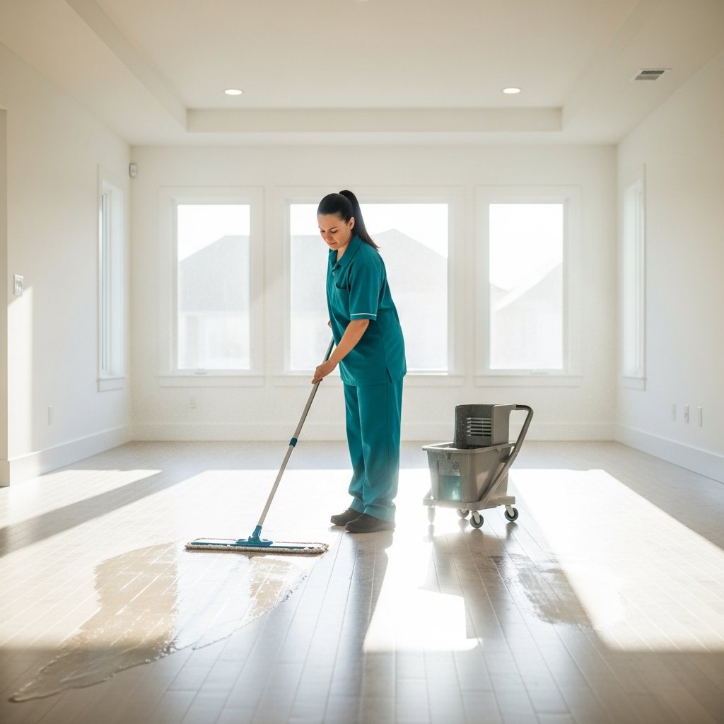 Post construction cleaning